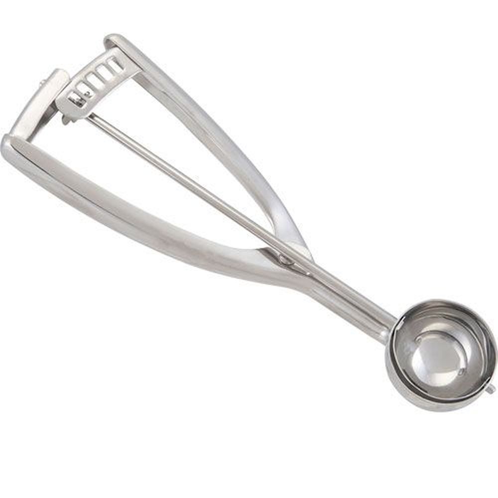 Vollrath 47156 Stainless Steel Round Number 30 Squeeze Disher, 1.25 Ounce Capacity