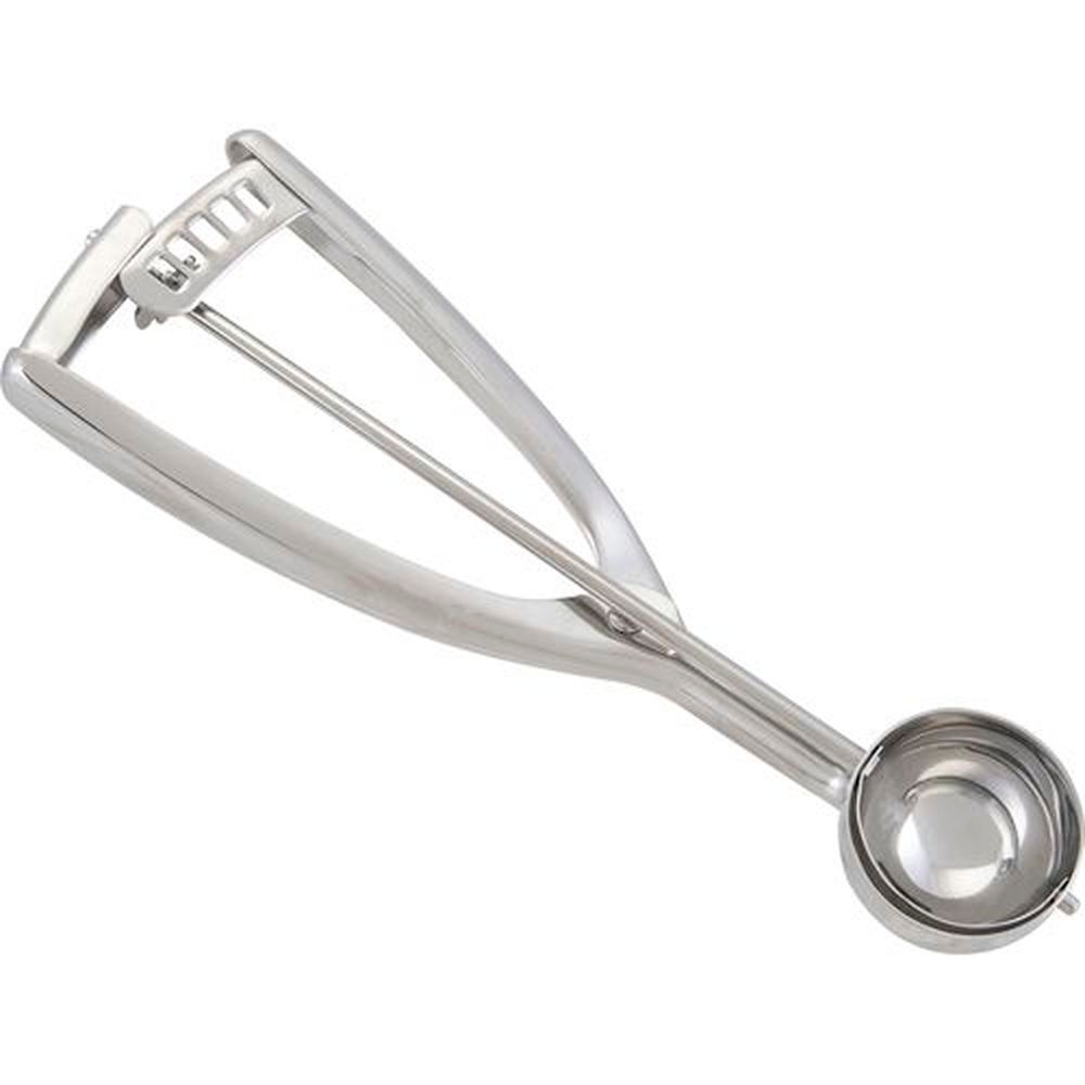 Vollrath 47158 Stainless Steel Round Number 50 Squeeze Disher, 0.625 Ounce Capacity