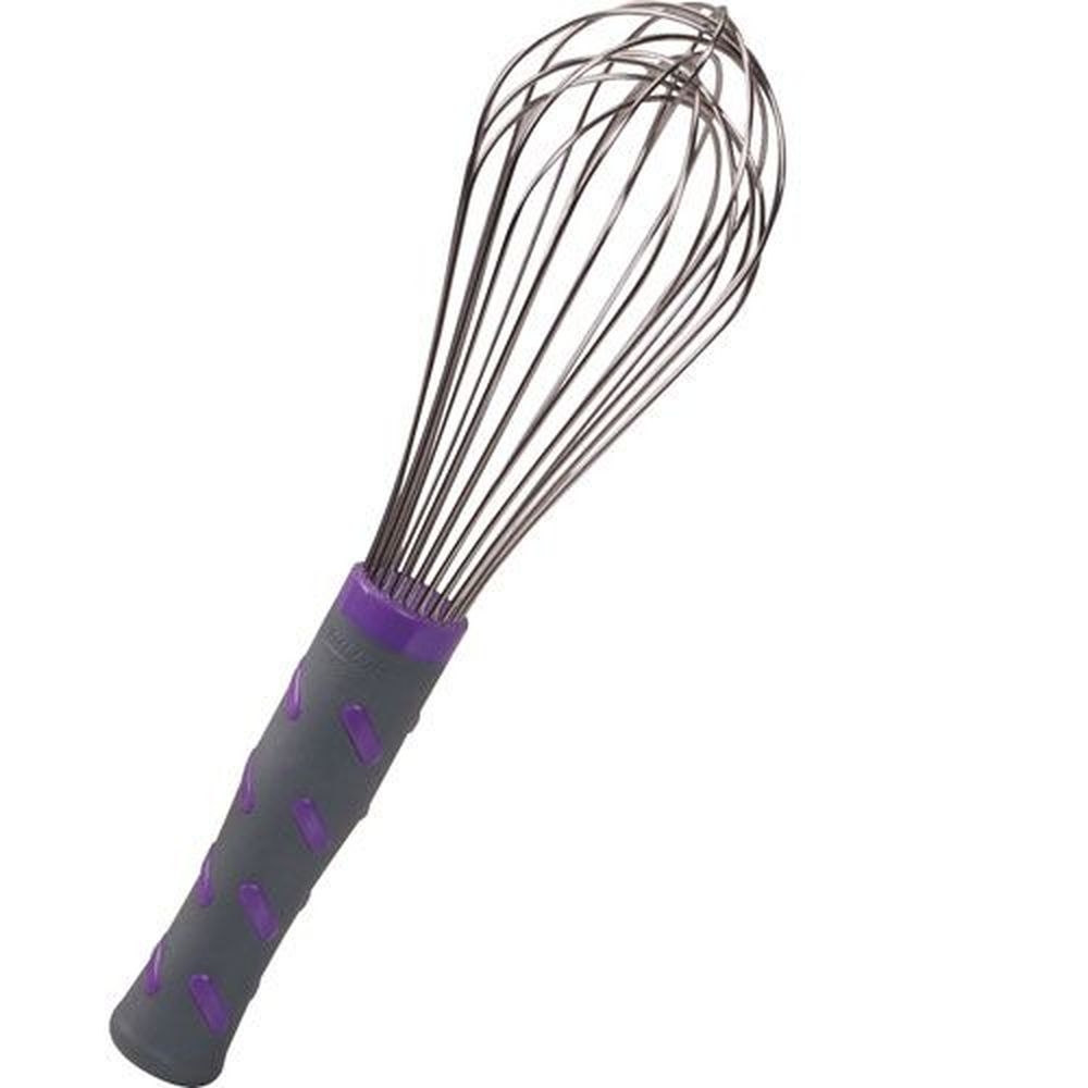 Vollrath 47002 Stainless Steel Piano Whip with Nylon Handle, 10 inch Length