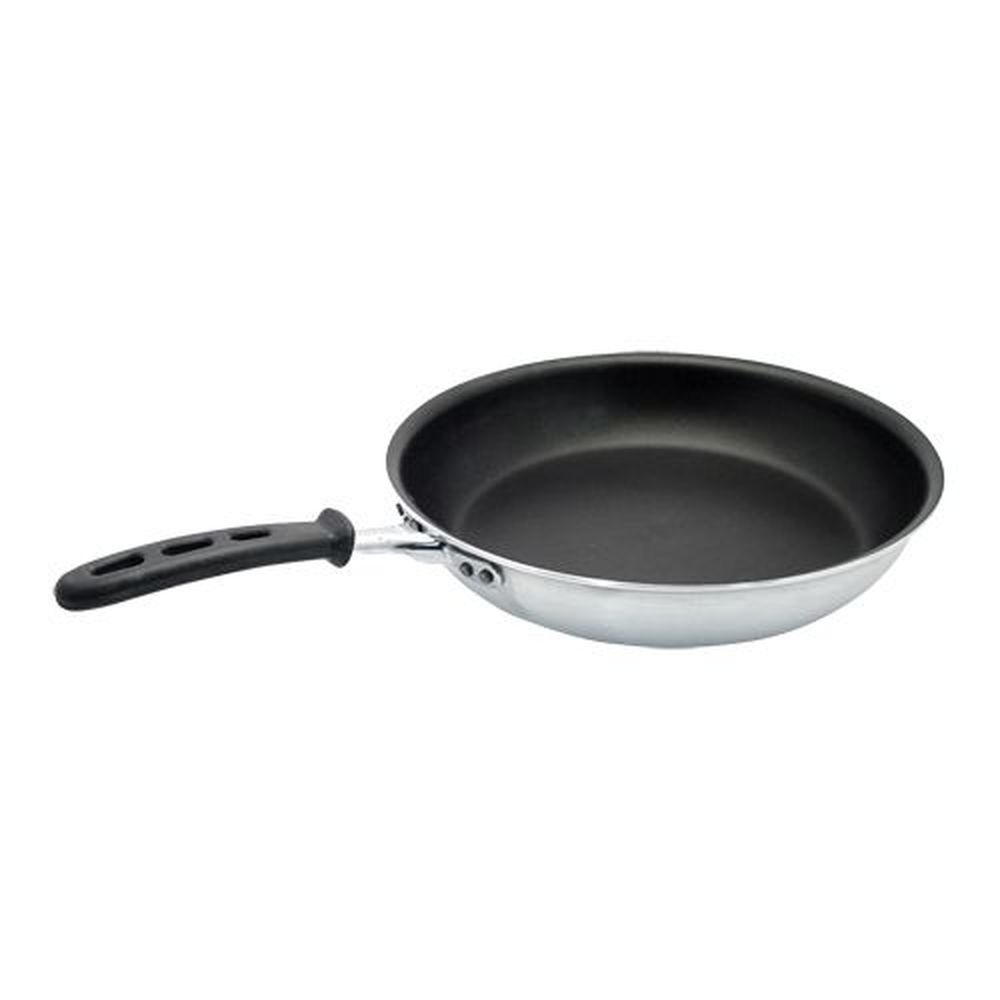 Vollrath 672312 Wear Ever Aluminum Fry Pan with Steelcoat x3 Nonstick Coating and Silicone Handle, 12 inch