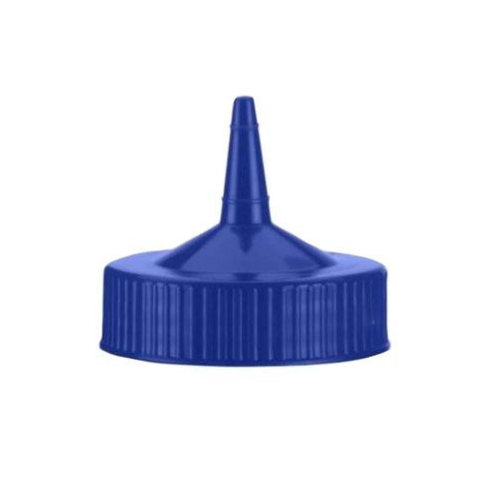 Vollrath 4913-44 Traex Blue Single Tip Replacement Cap For Wide Mouth Squeeze Dispenser