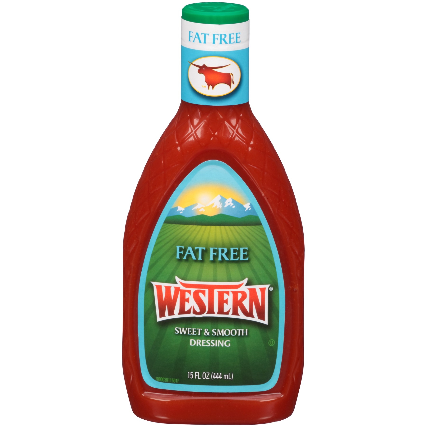 Western Fat Free Sweet and Smooth Dressing, 15 Fluid Ounce -- 6 per case.