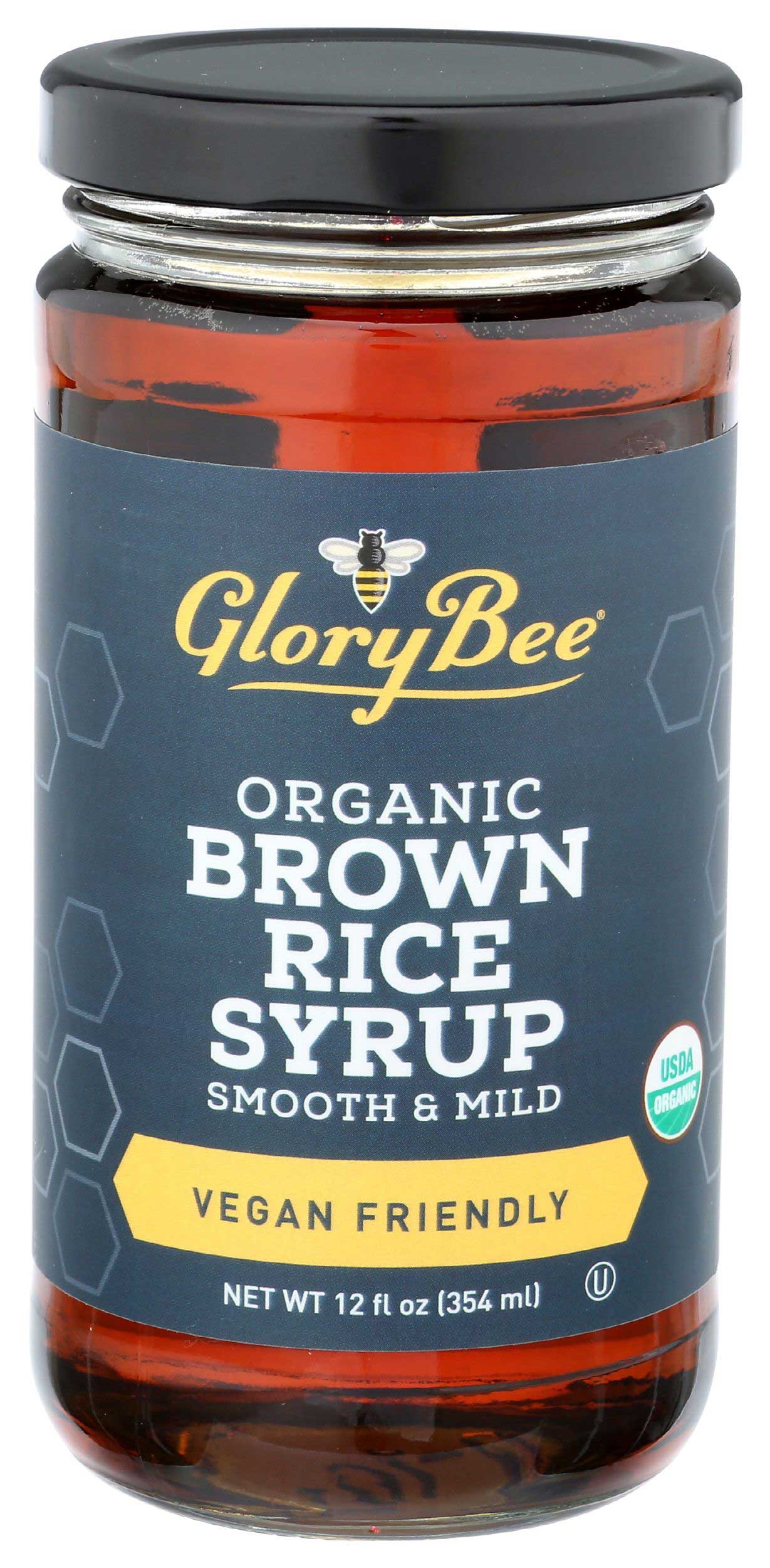Glorybee Organic Smooth and Mild Brown Rice Syrup, 12 Ounce -- 6 per case
