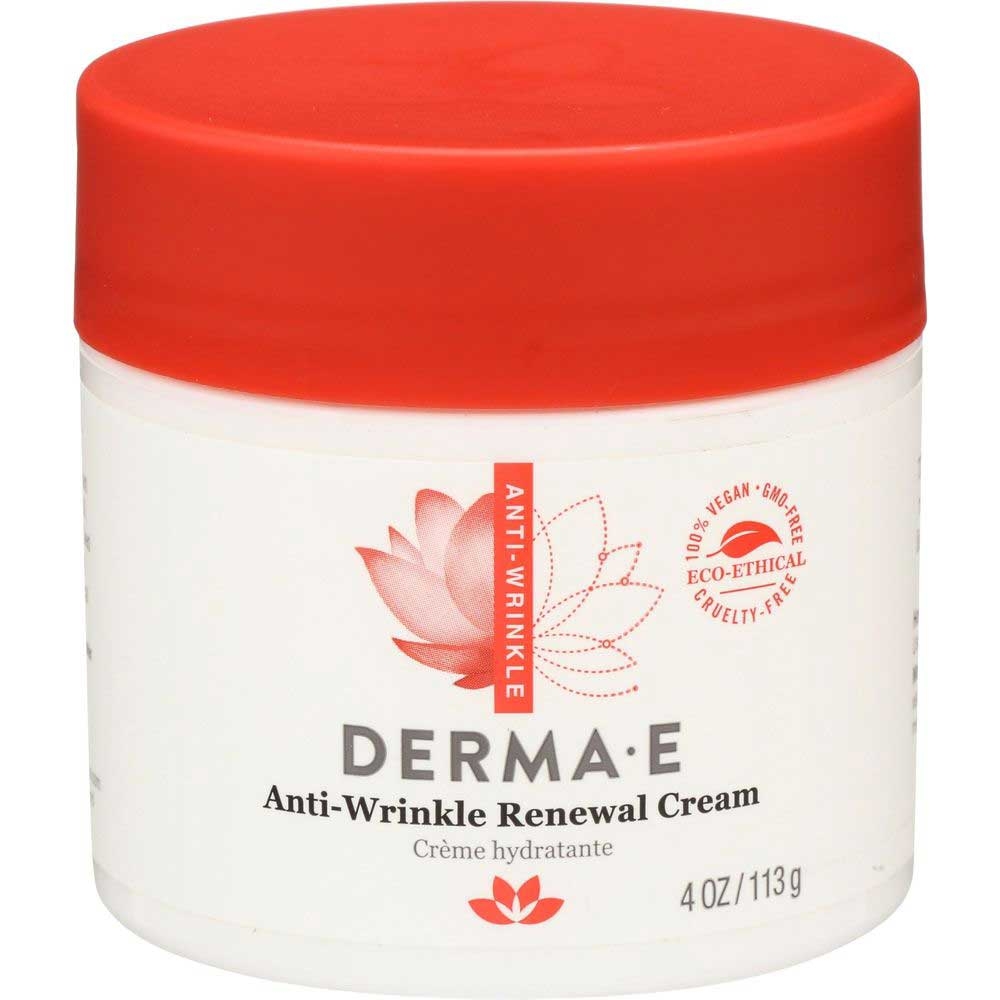 Derma E Anti Wrinkle Renewal  Vitamin A Cream, 4 Ounce