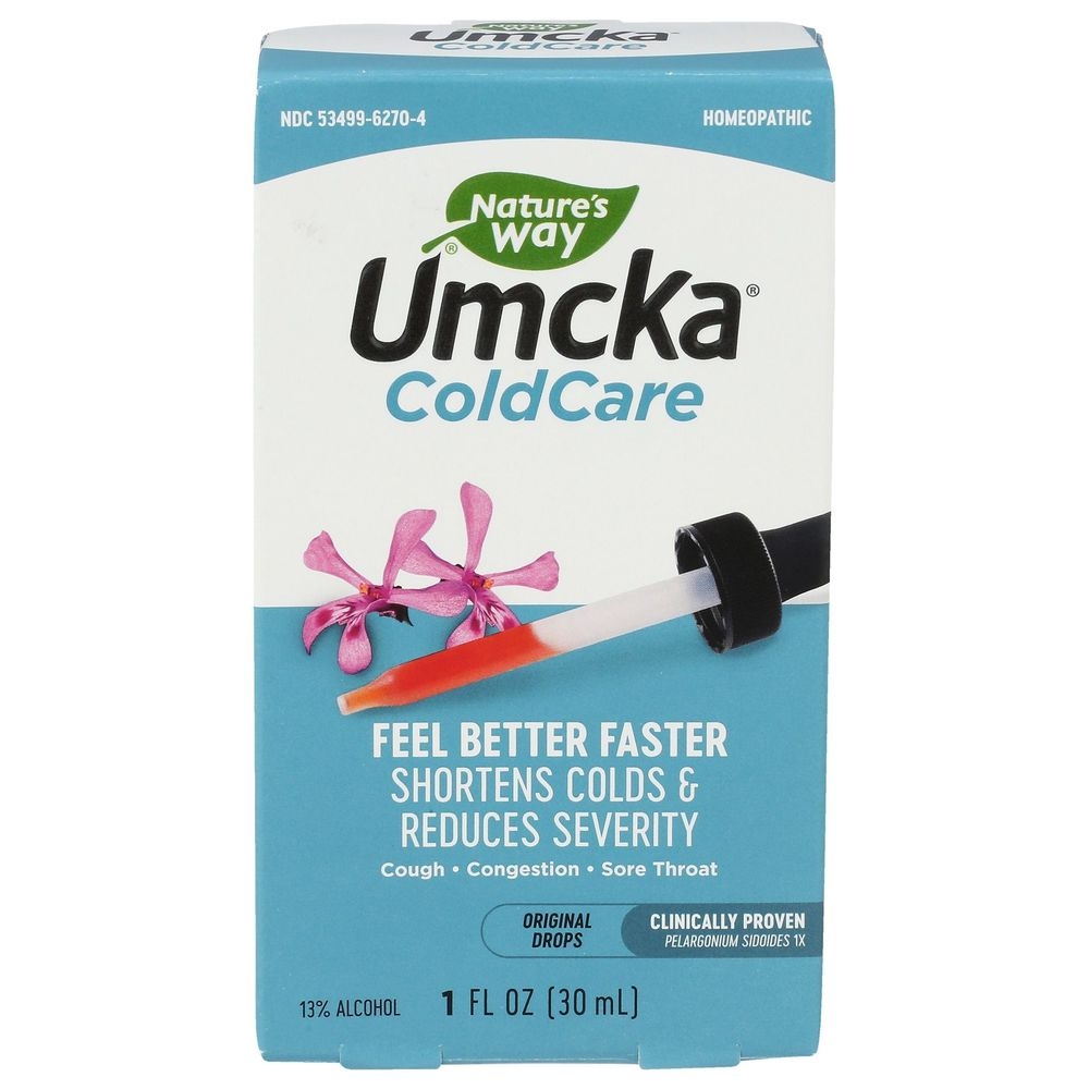 Natures Way Umcka ColdCare Original Drops, 1 Ounce