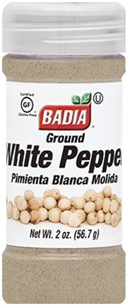 Badia Ground White Pepper, 2 Ounce -- 8 per case