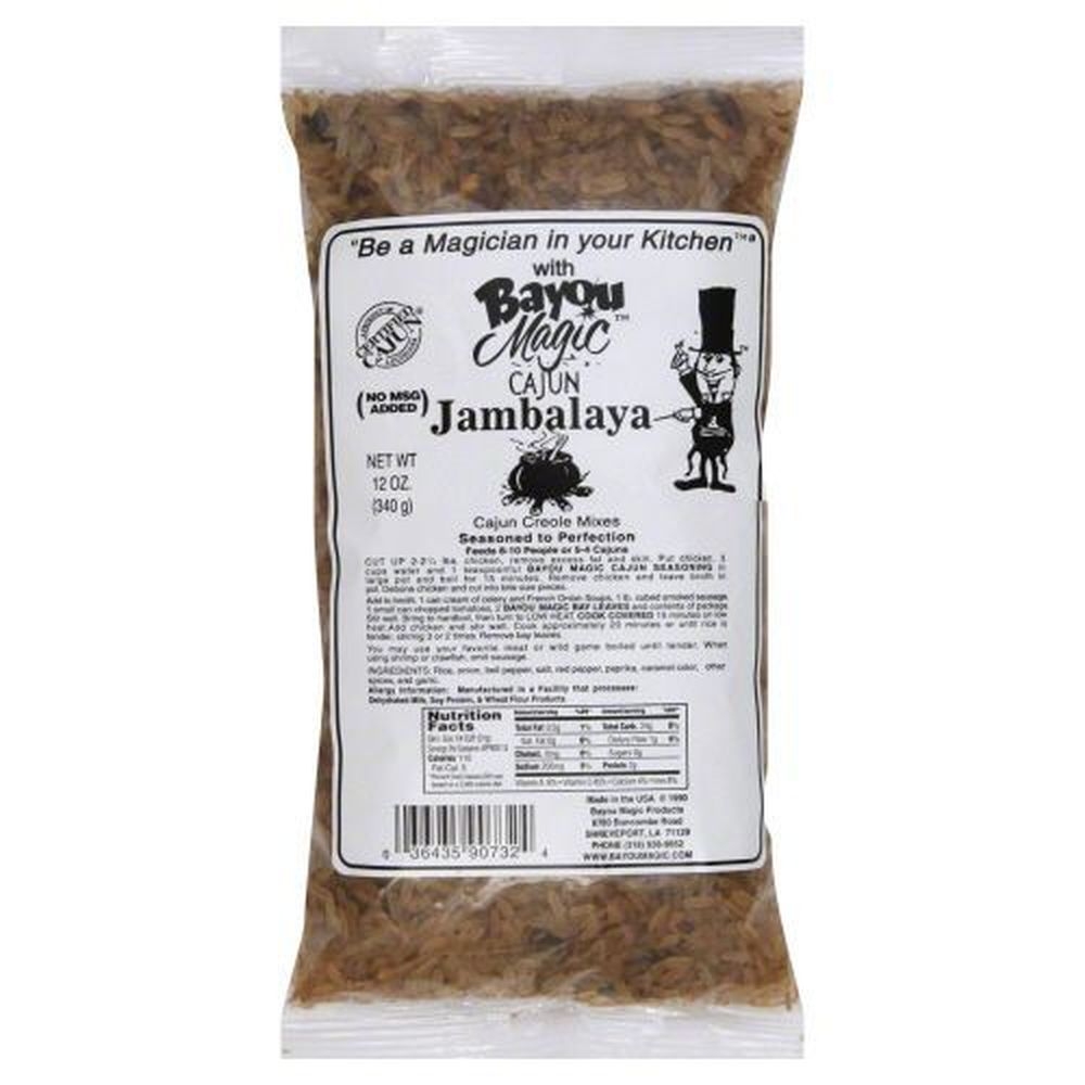 Bayou Magic Cajun Jambalaya Mix, 12 Ounce -- 12 per case