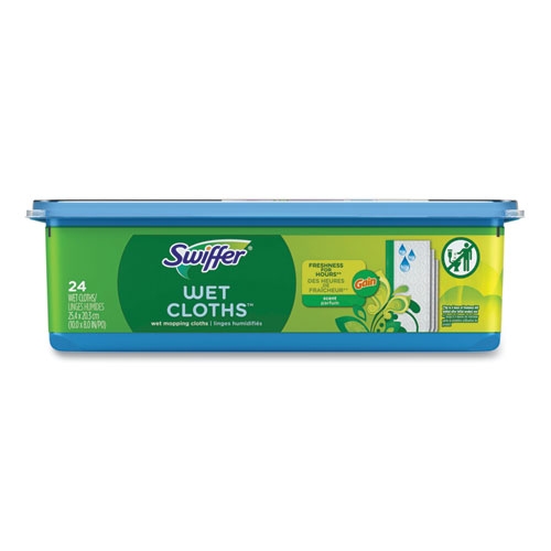 Swiffer Gain White Original Scent Wet Refill Cloths, 8 x 10 inch -- 144 per case