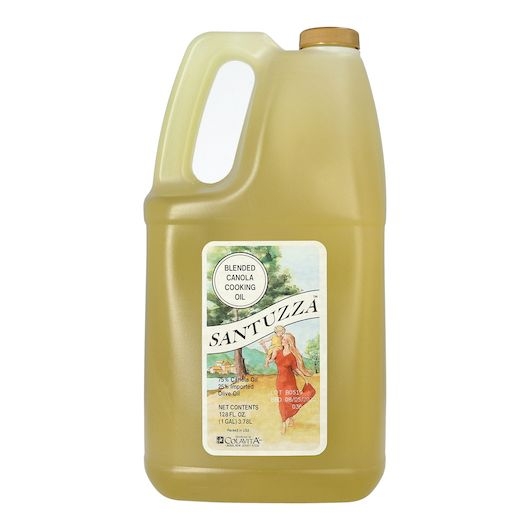 Colavita Santuzza Canola/Pomace Olive Oil, 75/25, 1 Gallon -- 6 Case