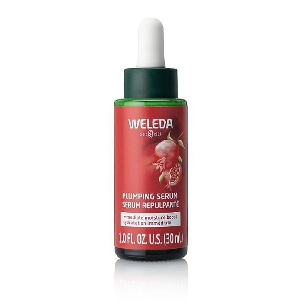 Weleda Pomegranate and Maca Peptides Plumping Serum, 1 Fluid Ounce