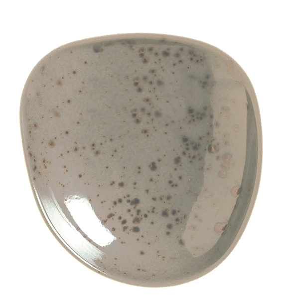 Schonwald Organic Light Gray Salad Plate, 3.5 inch -- 24 per case.