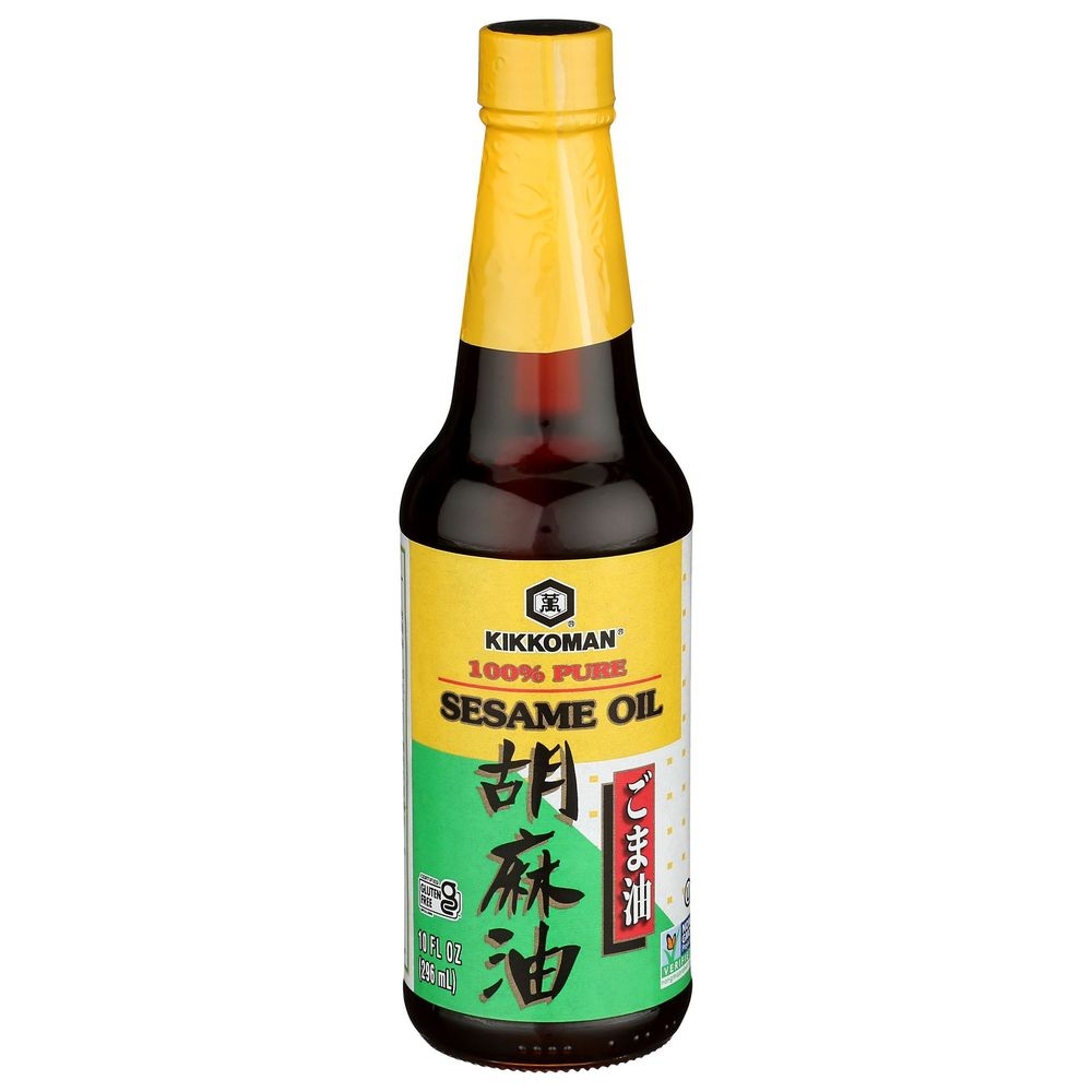 Kikkoman Sesame Oil, 10 Fluid Ounce -- 12 per case