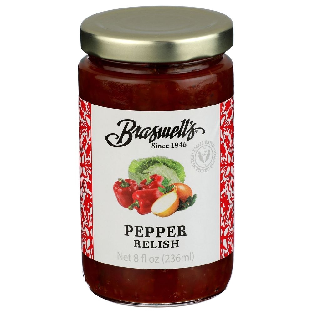 Braswells Pepper Relish, 8 Ounce -- 6 per case