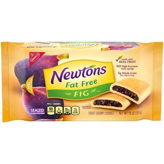 Nabisco Newtons Fat Free Fig Cookies, 10 Ounce -- 12 per case.