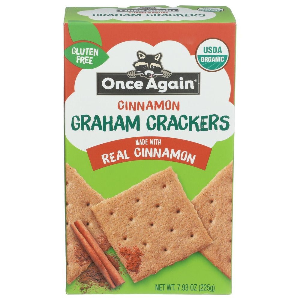 Once Again Real Cinnamon Graham Cracker, 7.93 Ounce -- 6 per case