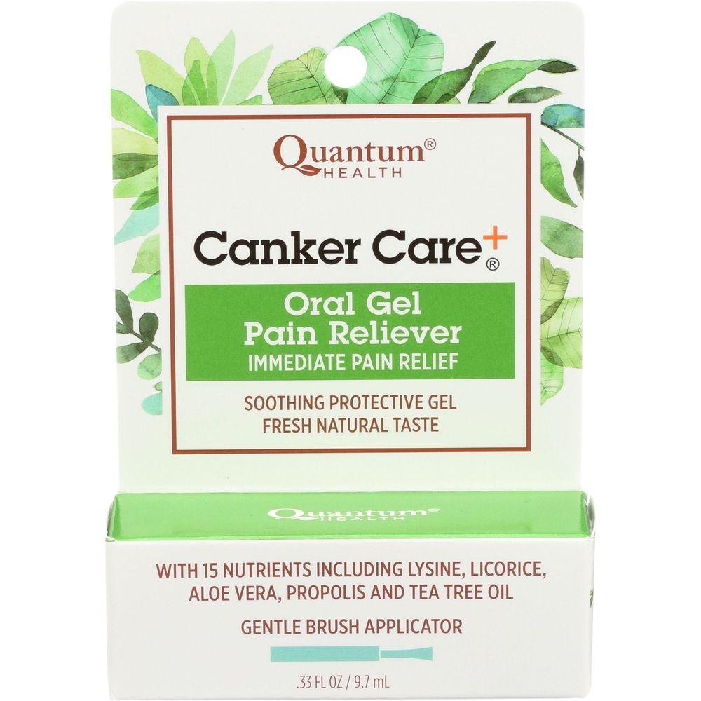 Quantum Health Cankercare Plus Oral Gel Pain Reliever, 0.33 Ounce