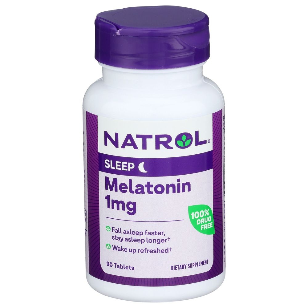 Natrol Melatonin 1mg Sleep Support Tablets, 90 count