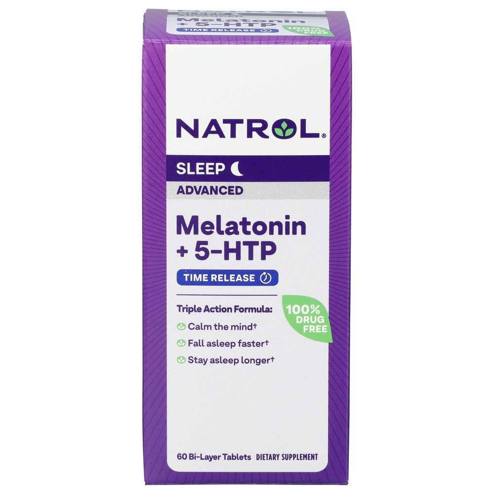 Natrol Melatonin 5 HTP Advanced Sleep Tablets, 60 count