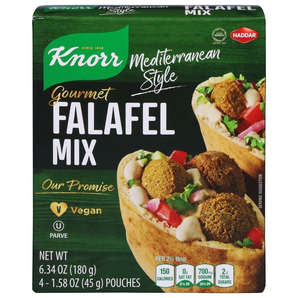 Knorr Mediterranean Style Gourmet Falafel Mix, 6.34 Ounce -- 12 per case