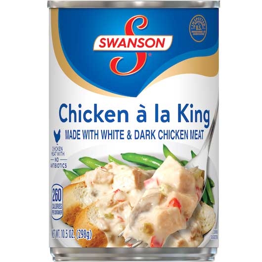 Swanson a la King  Chicken, 10.5 Ounce -- 12 per case.