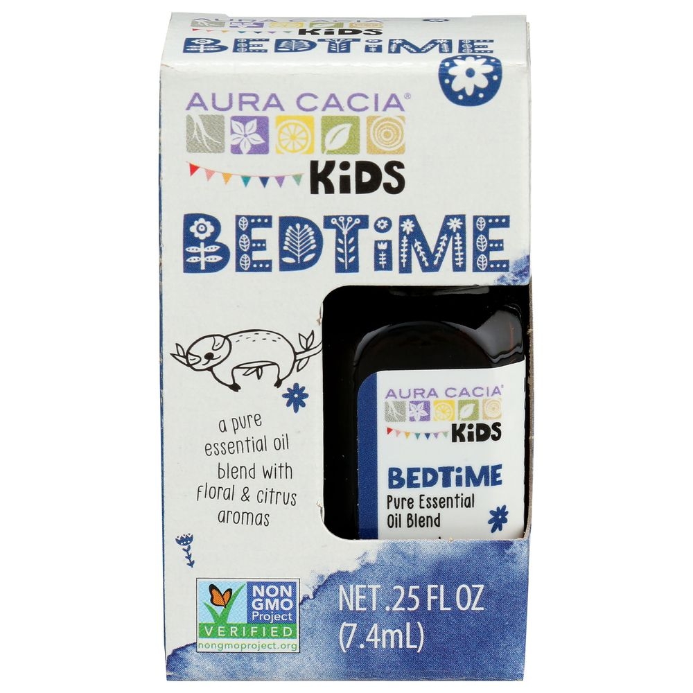 Aura Cacia Kids Bedtime Pure Essential Oil Blend, 0.25 Fluid Ounce