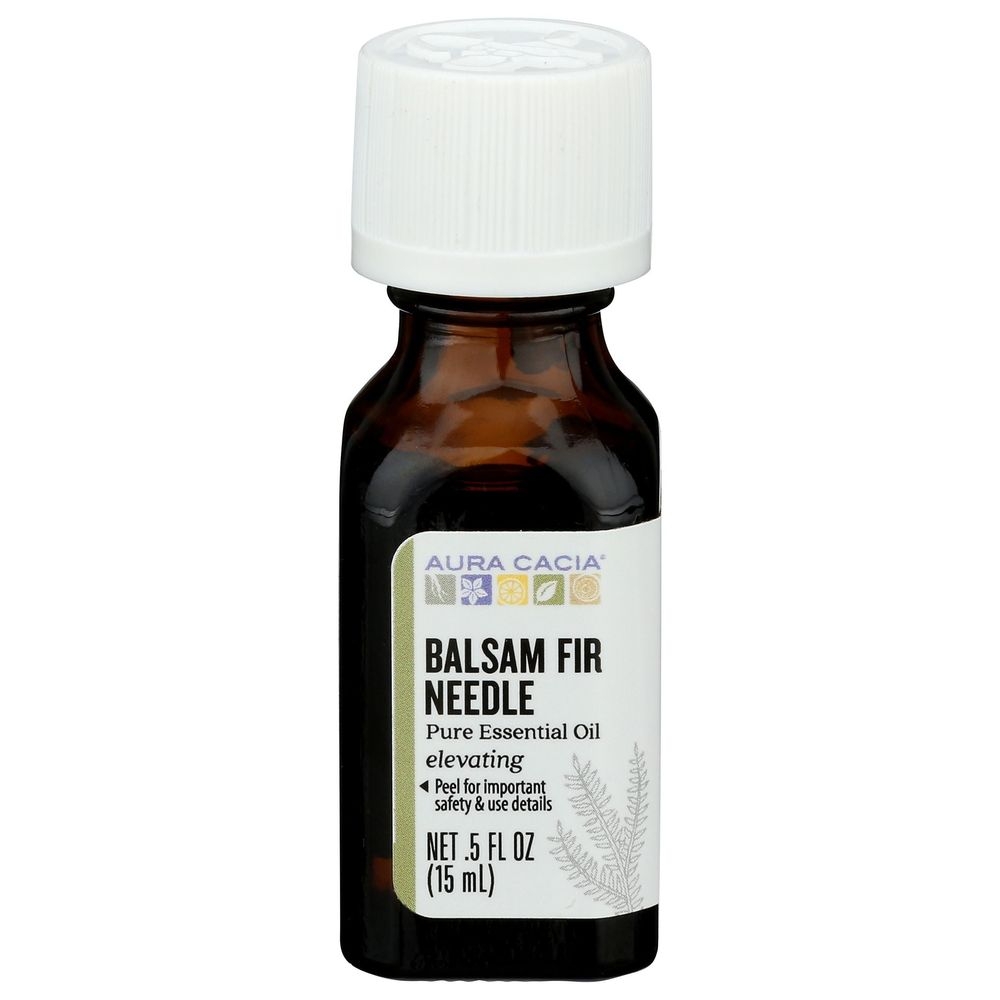Aura Cacia Balsam Fir Needle Essential Oil, 0.5 Ounce