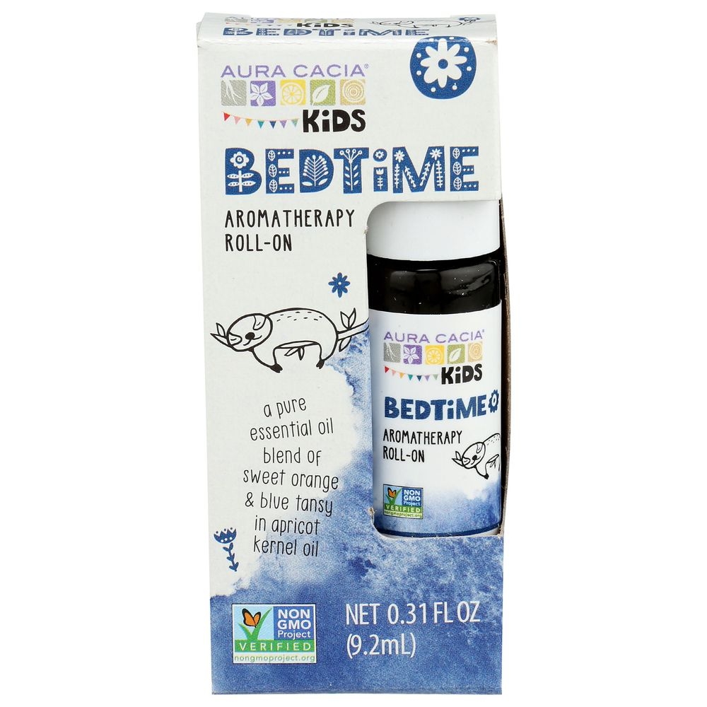 Aura Cacia Kids Bedtime Aromatherapy Roll-On, 0.31 Fluid Ounce