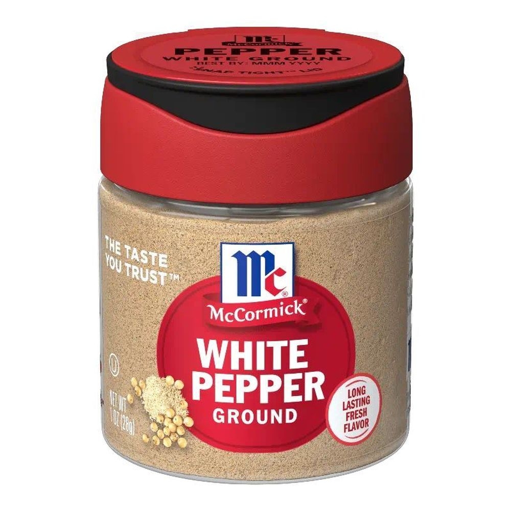 McCormick Ground White Pepper, 1 Ounce -- 6 per case