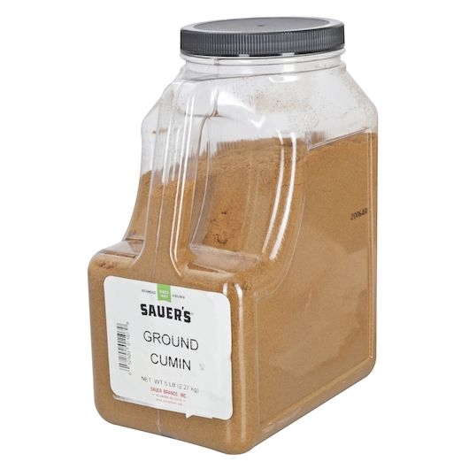 C.F. Sauer Foods Ground Cumin Spice, 5 Pound -- 3 per case.