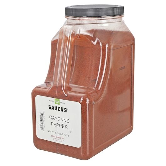 C.F. Sauer Foods Ground Cayenne Pepper, 5.5 Pound -- 3 per case.