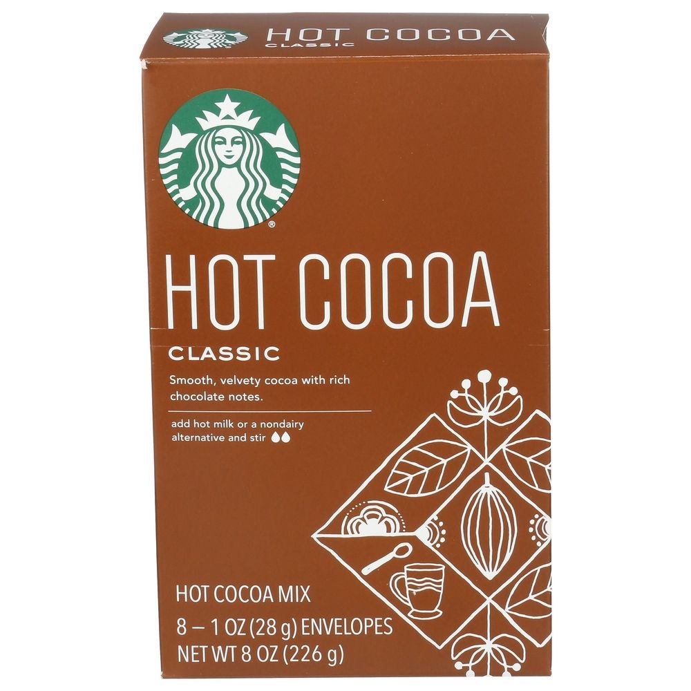 Starbucks Classic Hot Cocoa Mix, 8 Ounce -- 6 per case