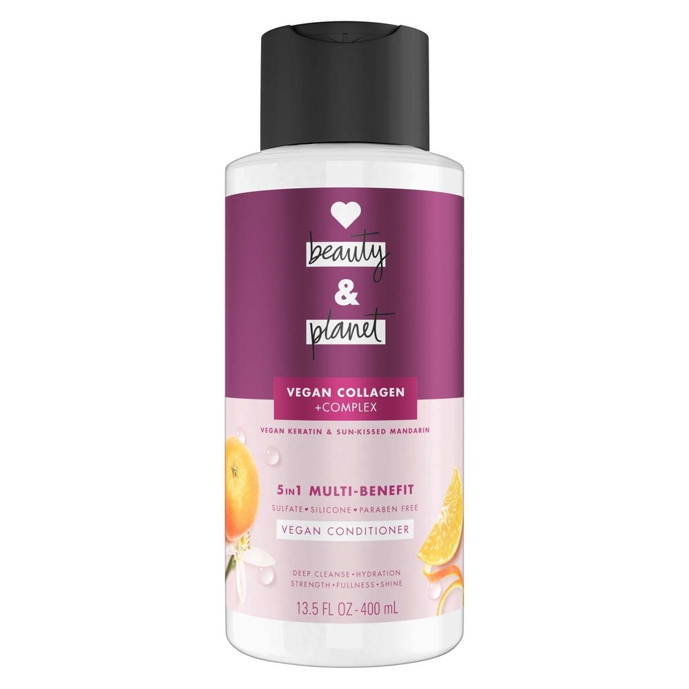 Love Beauty and Planet Vegan Biotin and Sun Kissed Mandarin Conditioner, 13.5 Fluid Ounce -- 4 per case