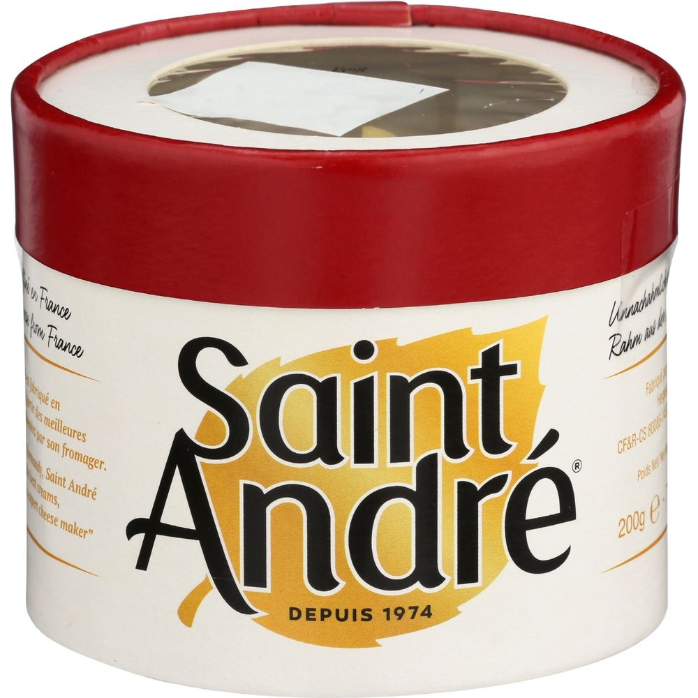 Saint Andre Triple Cream Brie Cheese, 7 Ounce -- 6 per case