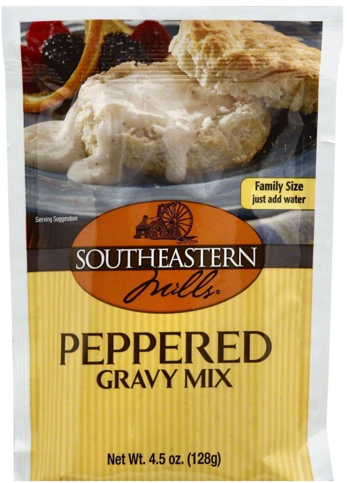 Southeastern Mills Peppered Gravy Mix, 4.5 Ounce -- 12 per case