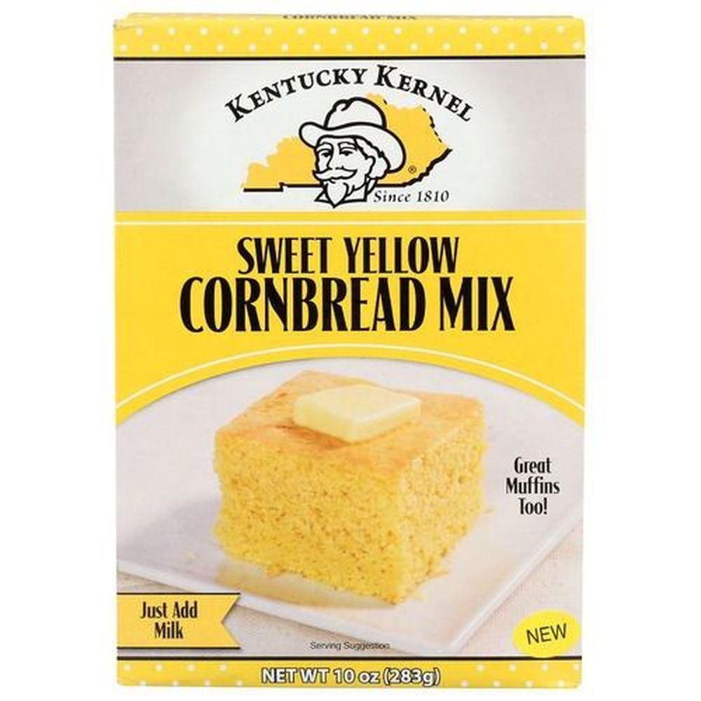 Kentucky Kernel Sweet Yellow Cornbread Mix, 10 Ounce -- 6 Per Case