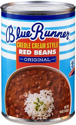 Blue Runner Creole Cream Style Red Beans, 16 Ounce -- 12 per case