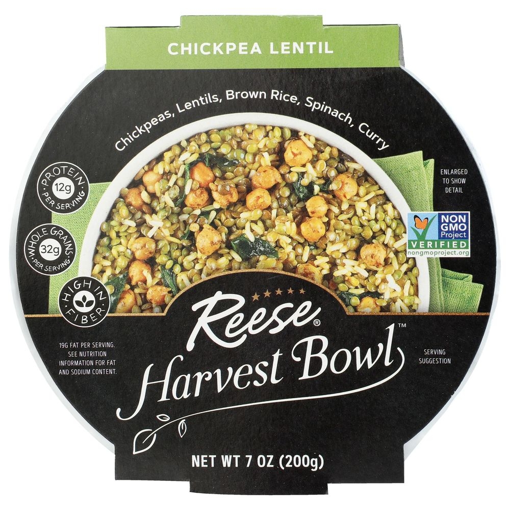 Reese Harvest Lentil Bowl, 7 Ounce -- 8 per case