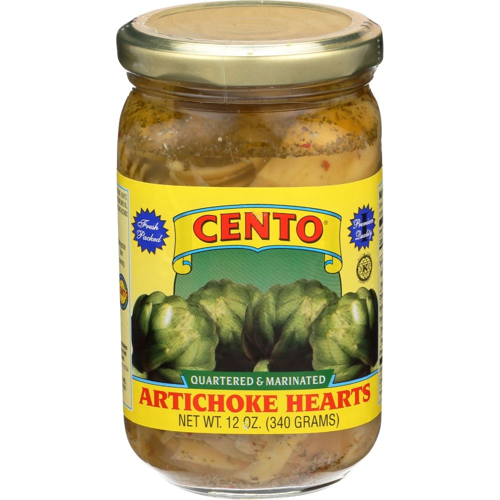 Cento Quartered and Marinated Artichoke Hearts, 12 Ounce -- 12 per case