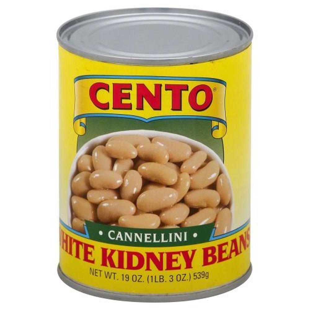 Cento Cannellini White Kidney Beans, 19 Ounce -- 12 per case