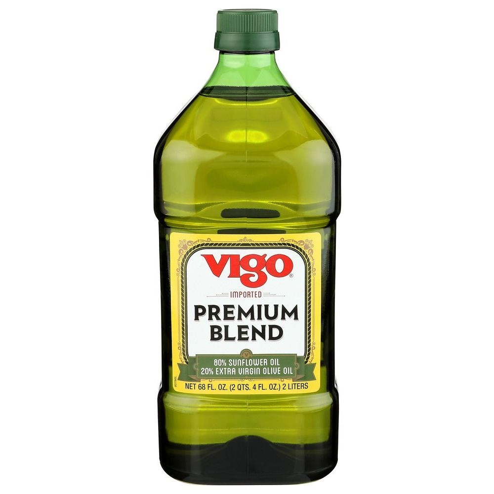 Vigo Premium Blend Sunflower and Extra Virgin Olive Oil, 68 Fluid Ounce -- 6 per case