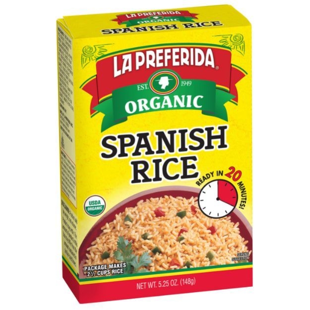 La Preferida Organic Spanish Rice, 5.25 Ounce -- 9 per case