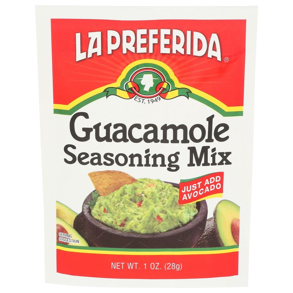 La Preferida Guacamole Seasoning Mix, 1 Ounce -- 12 per case
