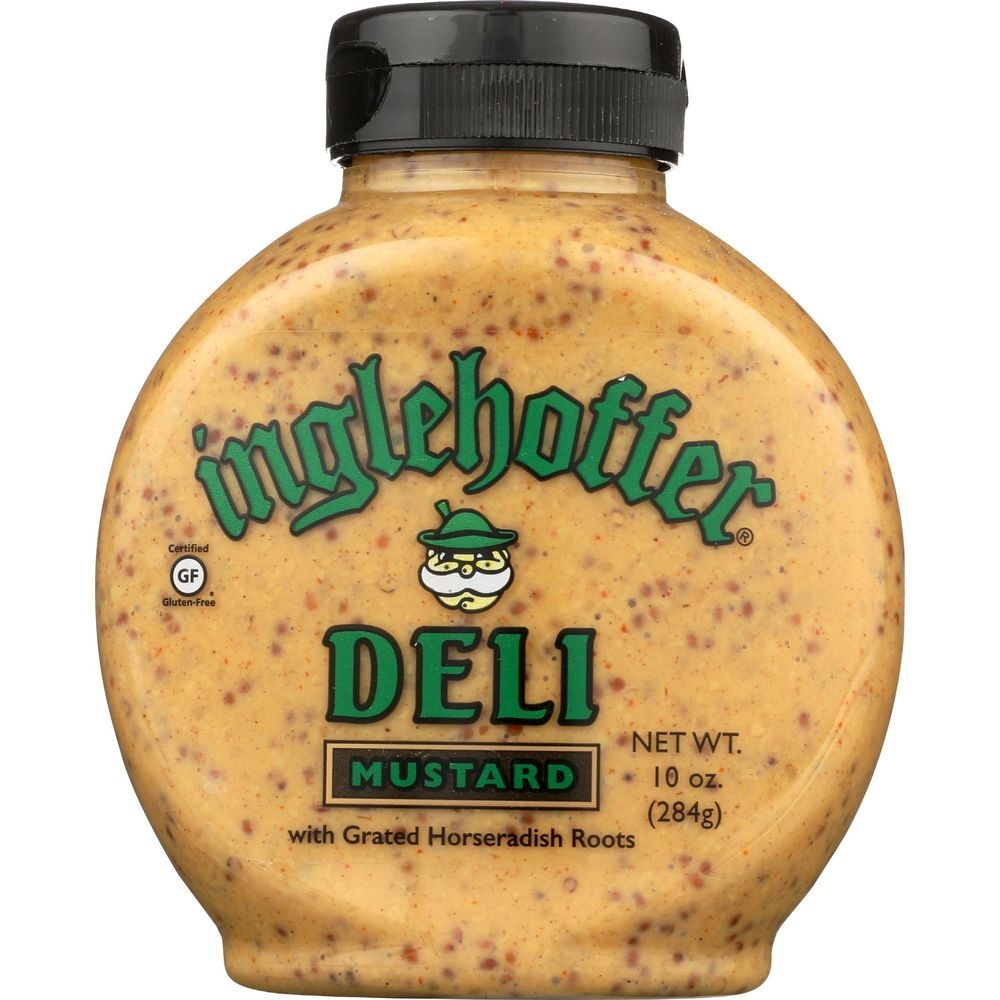 Inglehoffer Deli Mustard, 10 Ounce Squeeze -- 6 per case