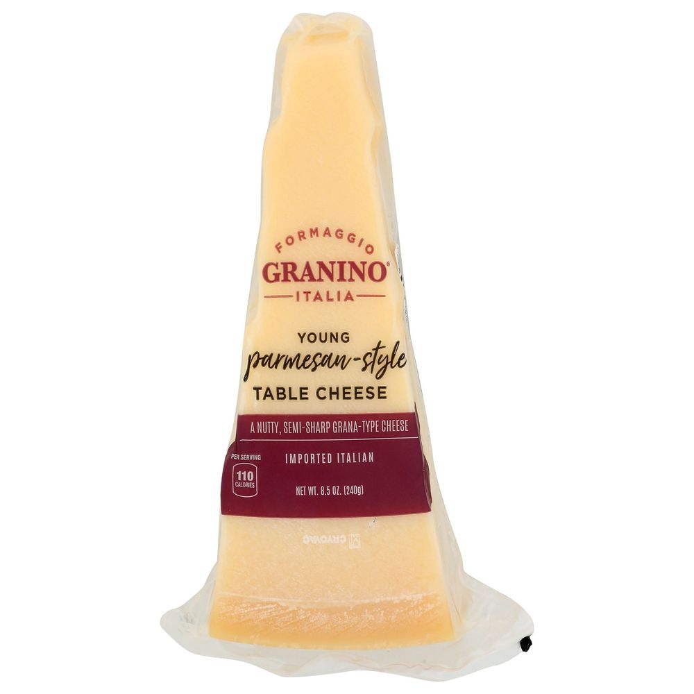 Delallo Imported Italian Granino Cheese Wedge, 8.5 Ounce -- 16 per case