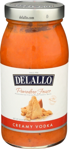 Delallo Pomodoro Fresco Creamy Vodka Sauce, 25.25 Ounce -- 6 per case