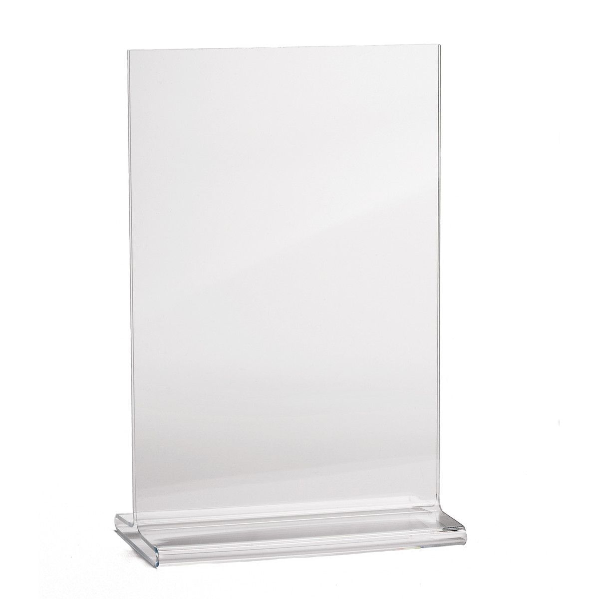 Tablecraft Acrylic Two-Sided Table Tent, 8.5 x 3 x 11.125 inch -- 12 per case