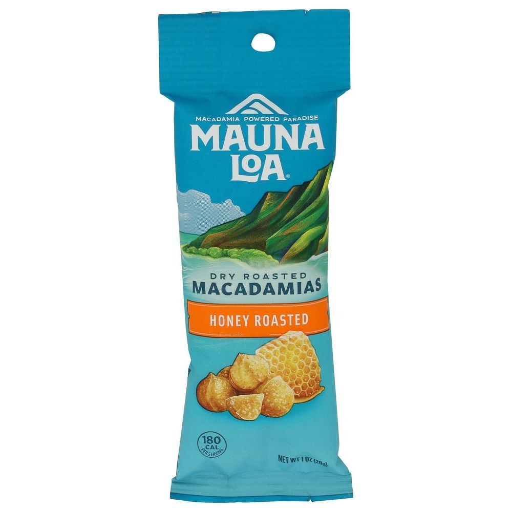 Mauna Loa Honey Roasted Macadamias, 1 Ounce -- 12 per case