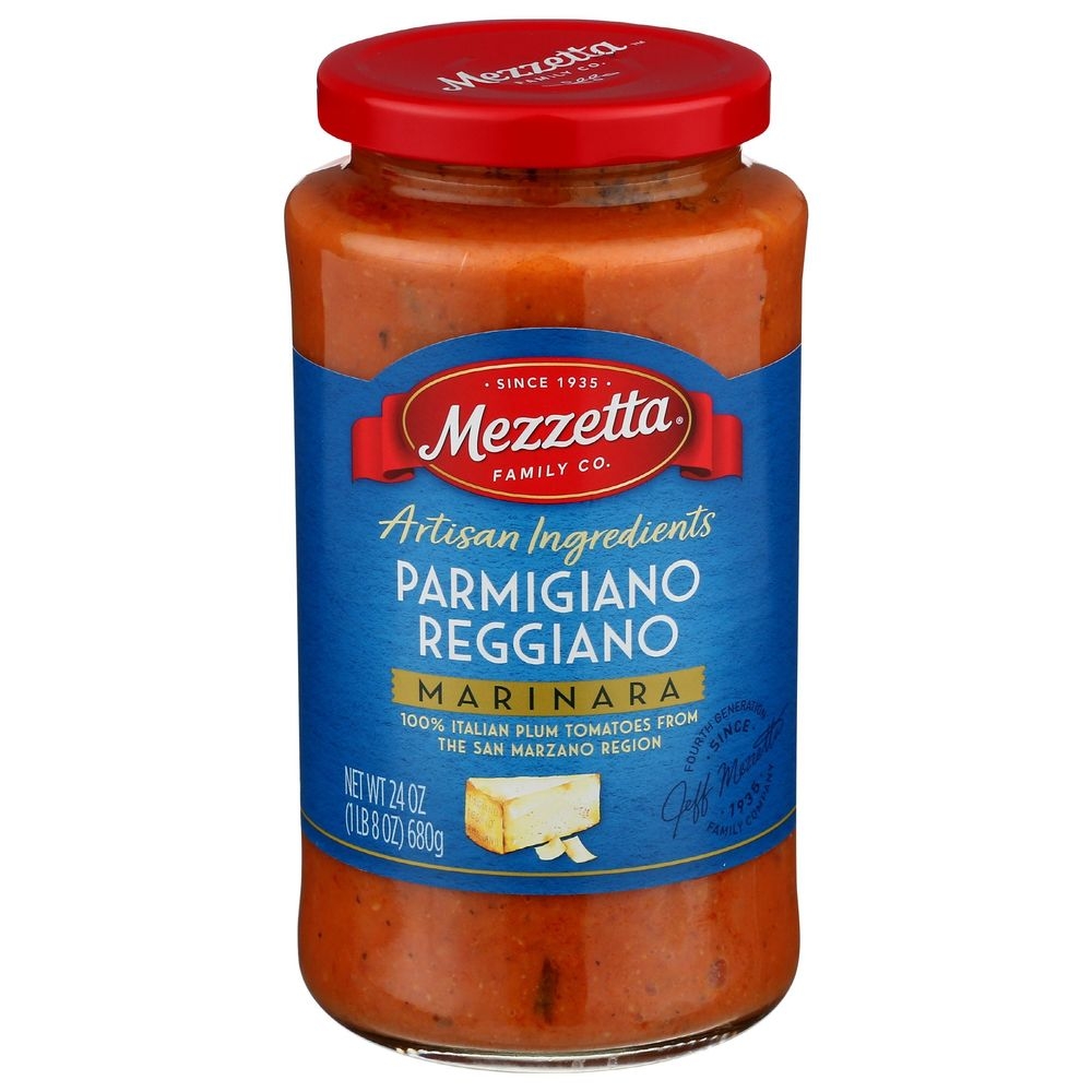 Mezzetta Artisan Ingredients Parmigiano Reggiano Marinara, 24 Ounce -- 6 per case