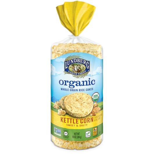 Lundberg Family Farms Kettle Corn Rice Cake -- 6 per case