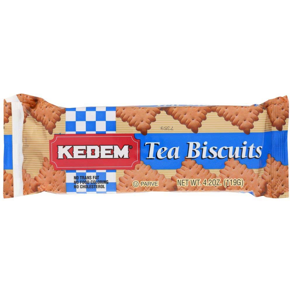 Kedem Tea Biscuits Plain (K), 4.2 Oz -- 24 Per Case.